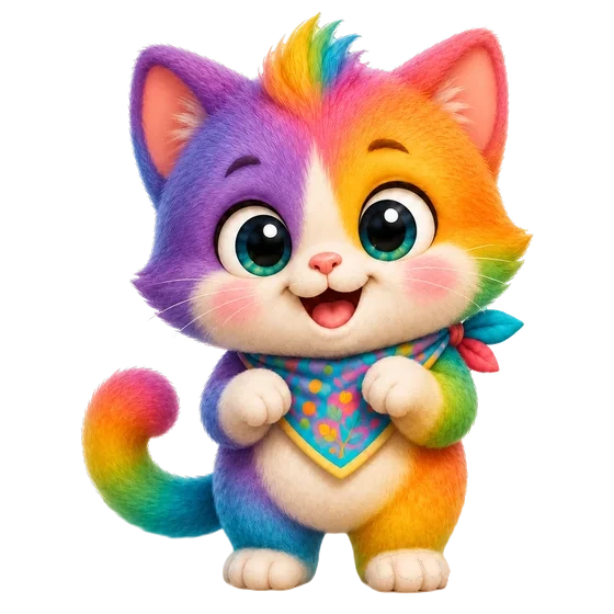 PurrBu says hi — tap me!
